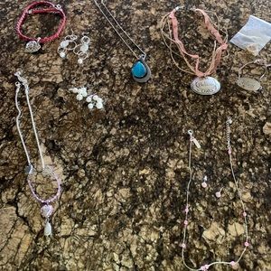 Bundle Religious Christian Believe Pin Necklaces